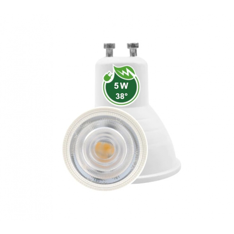 Led žárovka - GU10 - 5W - 38 stupňů - neutrální bílá