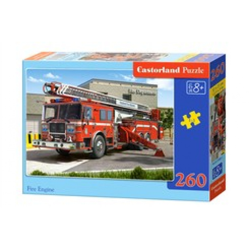 CASTORLAND Puzzle 260 dílků - Hasičský vůz