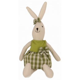 Látkový zajíček holčička 32 cm