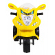 Tříkolka BJX-088 elektrická motorka pro nejmenší Žlutá + zvuky + světla