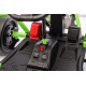 Vozidlo Gokart TORNADO s funkcí driftu Zelený