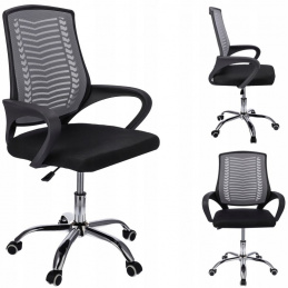 Otočná židle TOLEDO - šedá