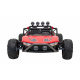 Dětská závodní buggy na baterie 5 Red + motory 2x200W + dálkové ovládání + LED audio + pomalý start