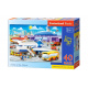 CASTORLAND puzzle 40 MAXI dílků - Den na letišti
