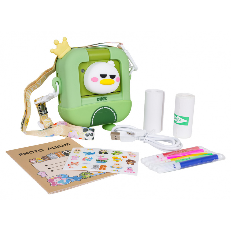 Fotoaparát s funkcí tisku Kachna