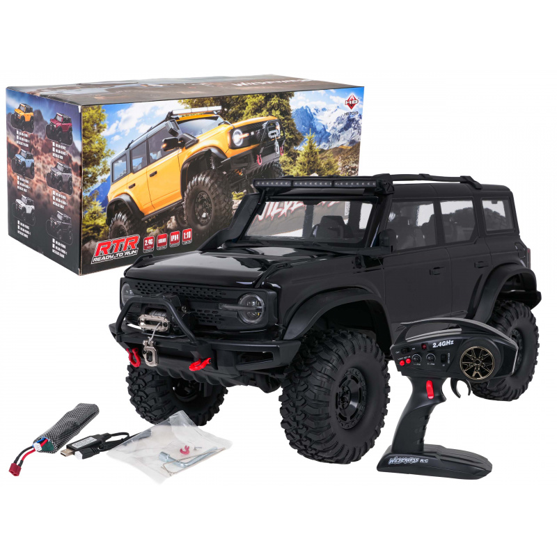 Auto R/C WILDERNESS 1:10 Černý