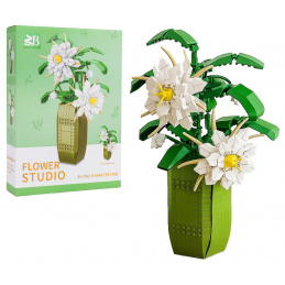 Sada Kostek Bílé Květiny 571ks.