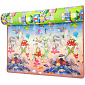 Aga4Kids Dětská pěnová hrací podložka 150x180 cm MR105