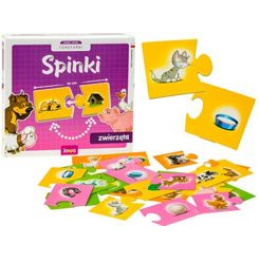 Vzdělávací hra SPINKI animals puzzles GR0308