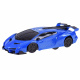 Nástěnné autíčko na dálkové ovládání RC0491 - Modré