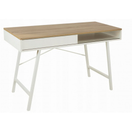 Psací stůl s policí a posuvnými dveřmi