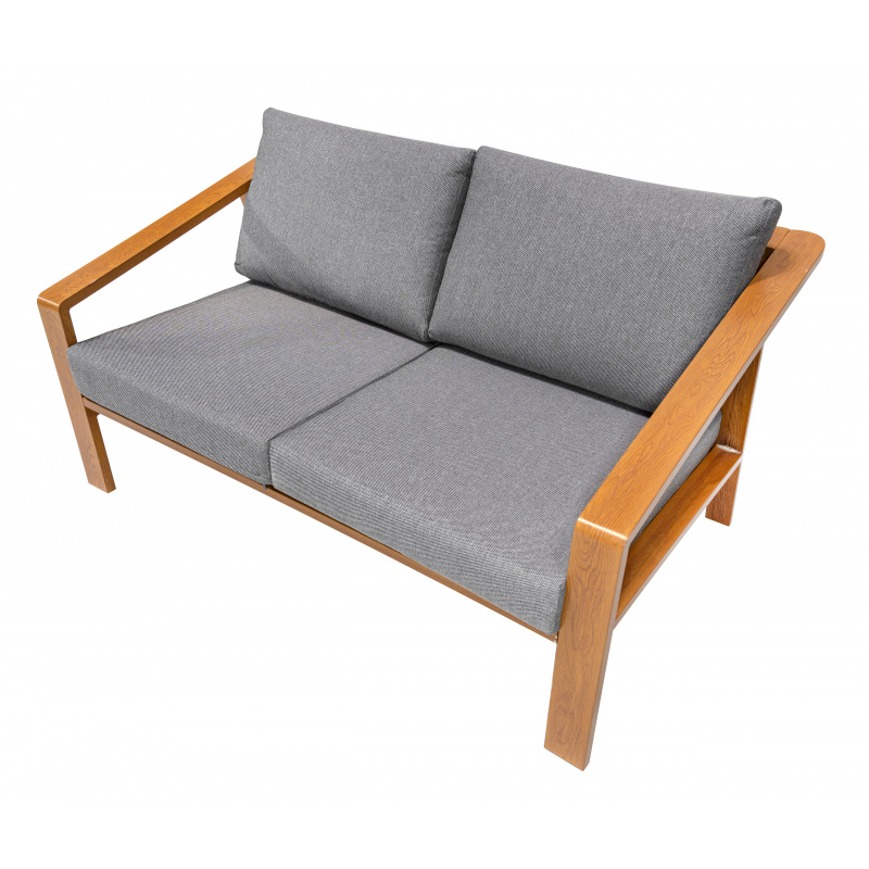 Hliníkový zahradní nábytek Dvě pohovky + křeslo + stůl