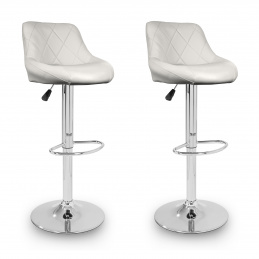 Aga 2x Barová židle Béžová