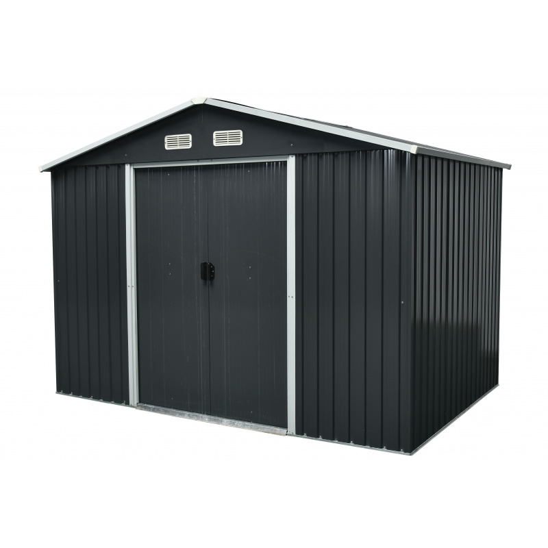 Aga Zahradní domek 301x214x238 cm Tmavě šedý