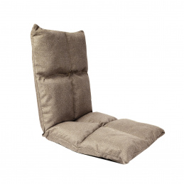 Aga Polohovací křeslo na podlahu 36x48x48 cm Hnědé