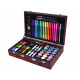 Umělecká sada v dřevěném kufříku 123 dílů AP0004