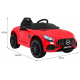 Mercedes Benz GT baterie pro děti Červená + dálkové ovládání + pomalý start + MP3 LED
