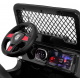 Dětské terénní auto na baterie Raptor Drifter Black + dálkové ovládání + pomalý rozjezd + EVA + zvuky Světla