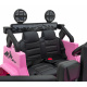 Toyota FJ Cruiser pro děti růžová + dálkové ovládání + pohon 4x4 + LED audio + EVA + pomalý start