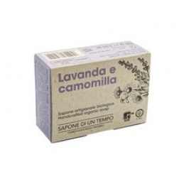 Organické mýdlo v kostce Levandule & Heřmánek 100 g - SAPONE DI UN TEMPO univerzální