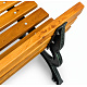 Aga Zahradní lavice MC4411-150 150x57x70cm