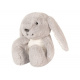FLOW AMSTERDAM Uklidňující plyšový králíček Milo 0m+ Šedý