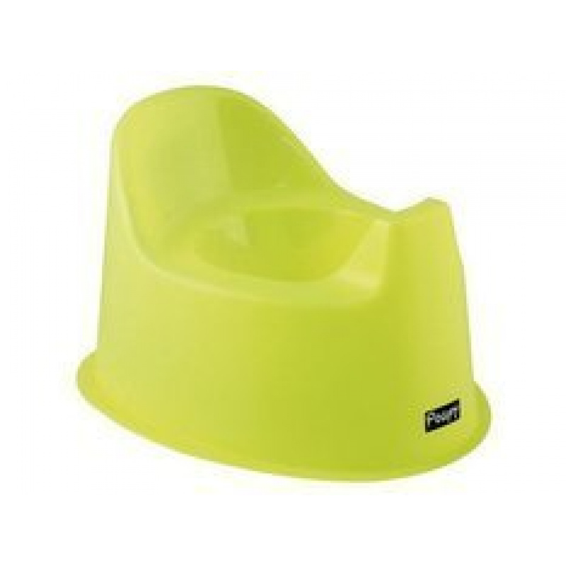 Anatomický nočník s opěrkou zad 12m+ POUPY Zelený