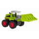 Kovový buldozer pro děti 3+ Model 1:55 + Pohyblivá přední lžíce