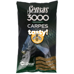 Sensas Krmítková směs 3000 Carp Tasty Honey 1kg