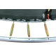Aga SPORT FIT Trampolína 430 cm Light Green + vnitřní ochranná síť