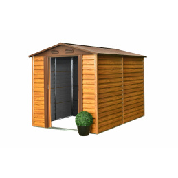 Aga Zahradní domek 236x209x195 cm Hnědý
