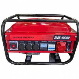 KraftWorld Třífázová benzínová elektrocentrála DH-8500 3 kW