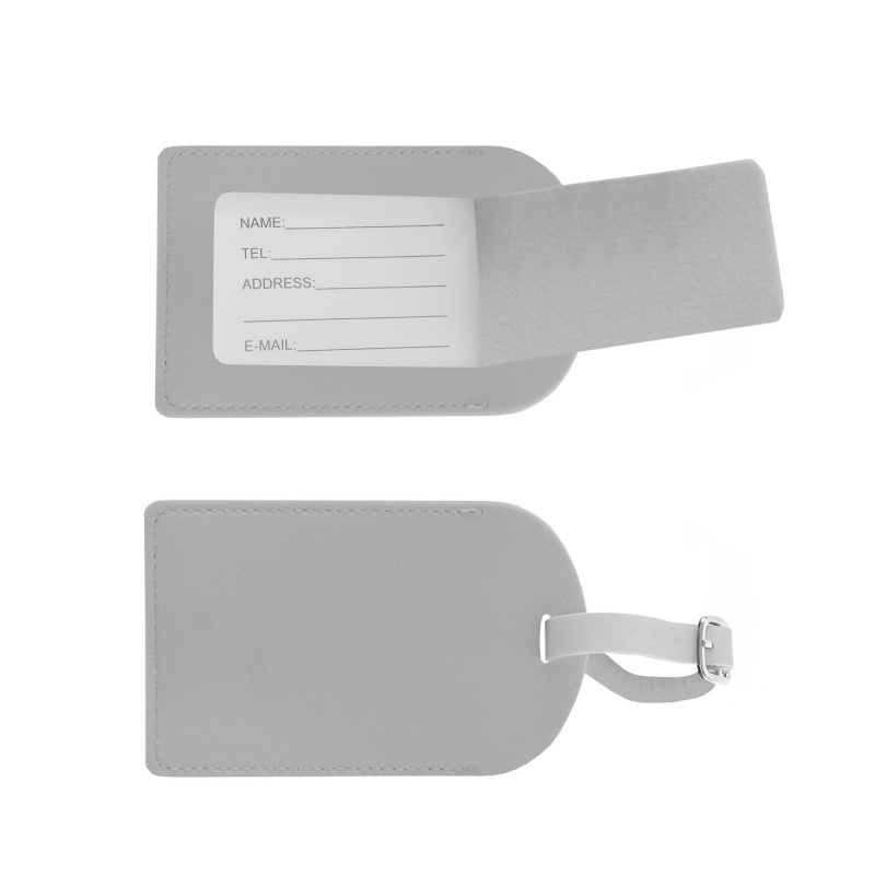 Aga Jmenovka na kufr Šedá