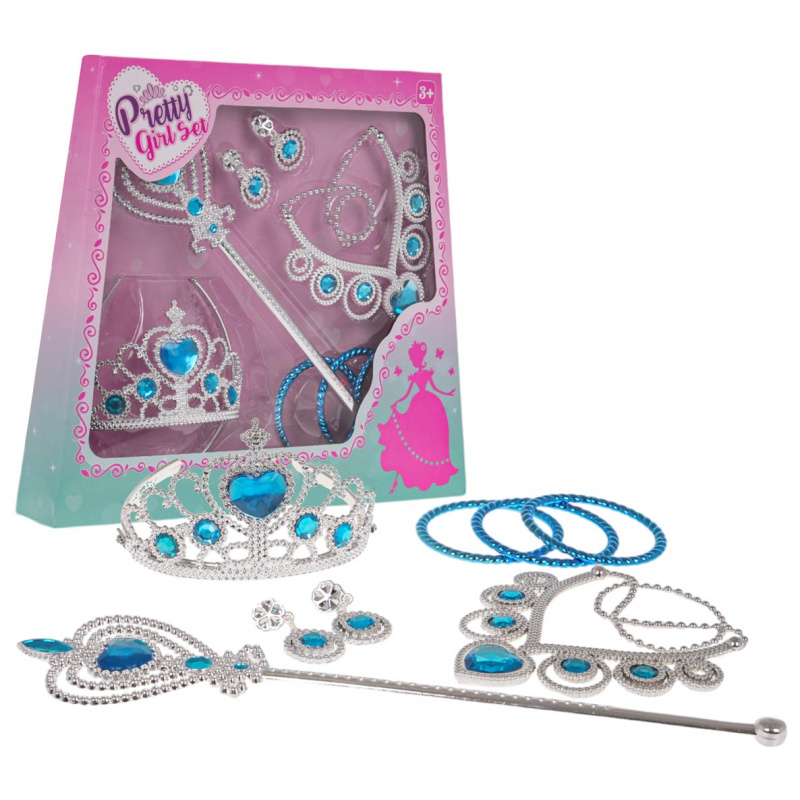 Sada Pro Malou Princeznu Modrá