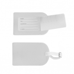 Aga Jmenovka na kufr Bílá