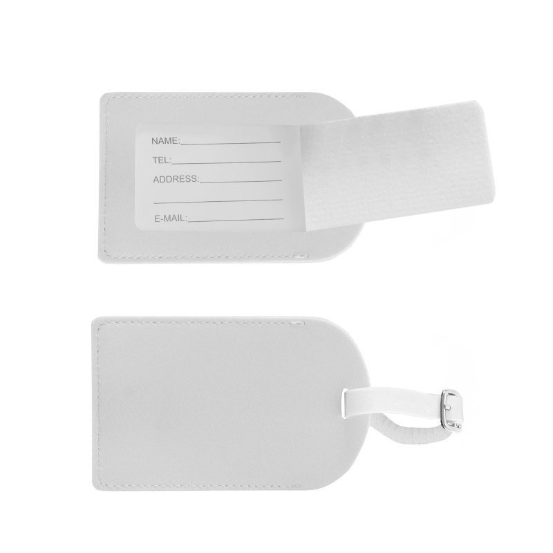 Aga Jmenovka na kufr Bílá