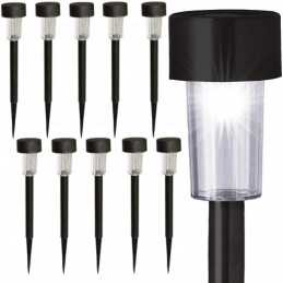 Solární lampa - tyč 1 LED 25 cm - 10 ks.