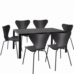 Zahradní sestava stůl + 6 židlí TAMOE