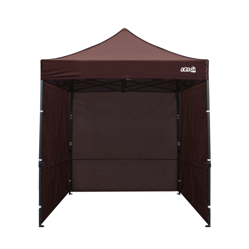 Aga Nůžkový stánek 3x3m Hnědý