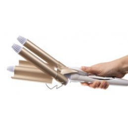 Keramická trojkulma, 45 W Bílo-béžová ISO 14186