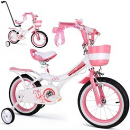 Royal Baby Bike JENNY 14 palců + tlačná tyč RB14G-4