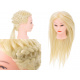 Aga Kadeřnická hlava - školení - umělé blond vlasy