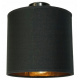 Závěsné stropní svítidlo LED dřevěný trámový 2xE27 Lustr Loft Lampshade Gold