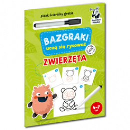 Kapitán Věda Bazgráci se učí kreslit. Zvířata KS1198 univerzální