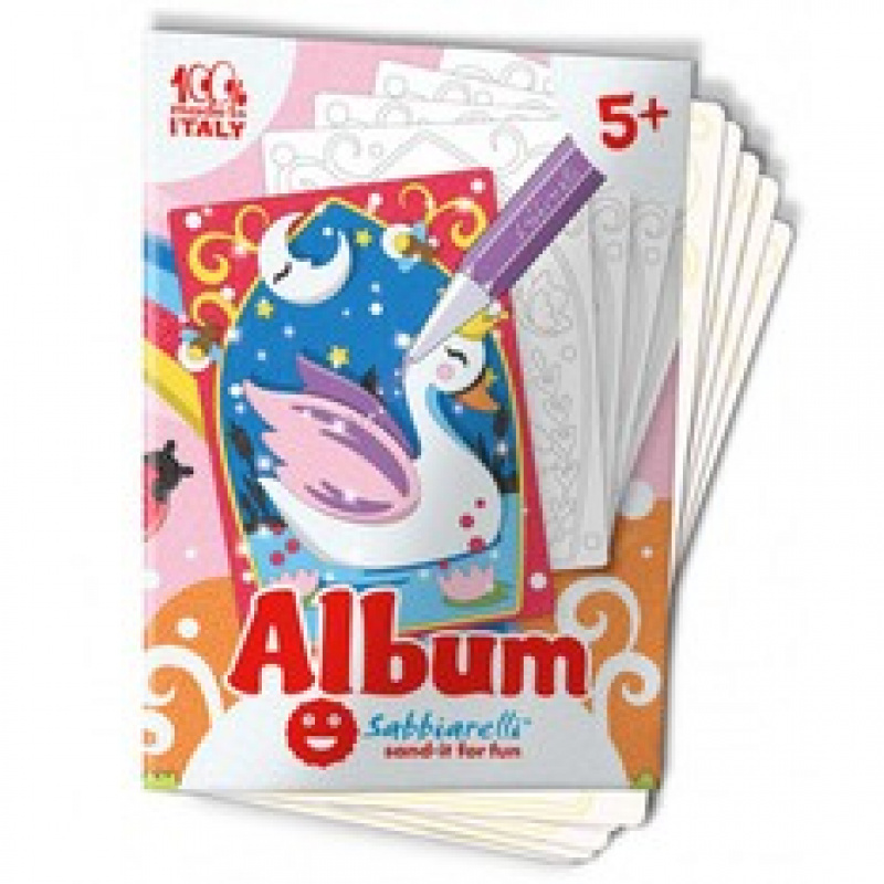 SABBIARELLI Pískové omalovánky Magic World 5+