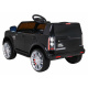 Land Rover Discovery Elektrické dětské auto černé + dálkové ovládání + EVA kola + pomalý start + rádio MP3
