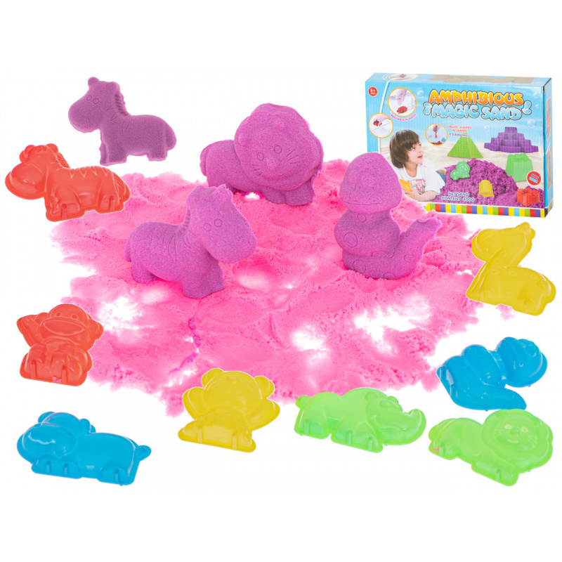Aga4Kids Magický vodní písek + 8 formiček