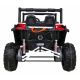 UTV-MX bateriová buggy pro děti Bílá + pohon 4x4 + dálkové ovládání + LED audio + úložný prostor + EVA + pomalý start
