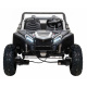 Čtyřmístná bugina ATV RACING UTV2000 s li-ion baterií Bílá