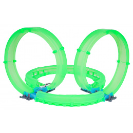 Závodní dráha Svítící ve tmě 25ks.